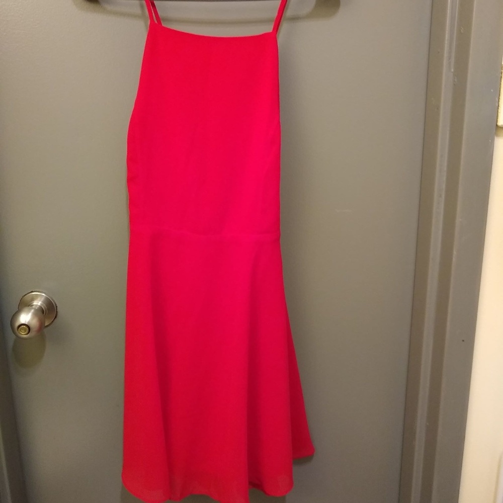 Red Lulu's Skater Dress